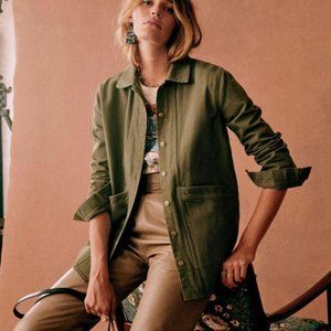 Sezane Will Jacket - Khaki - M